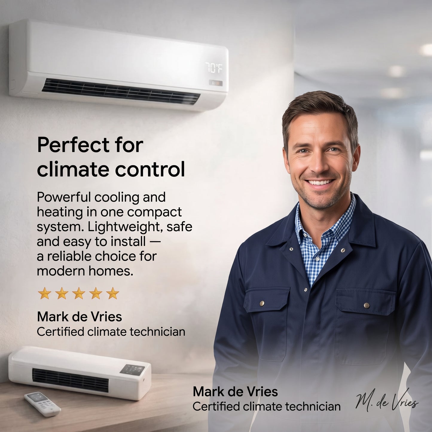 Clime Pro™ Portable Air Conditioner
