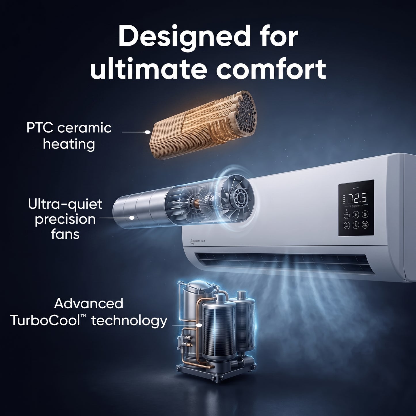 Clime Pro™ Portable Air Conditioner